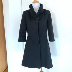 Max Mara 3/4 sleeve Wool Dress Coat